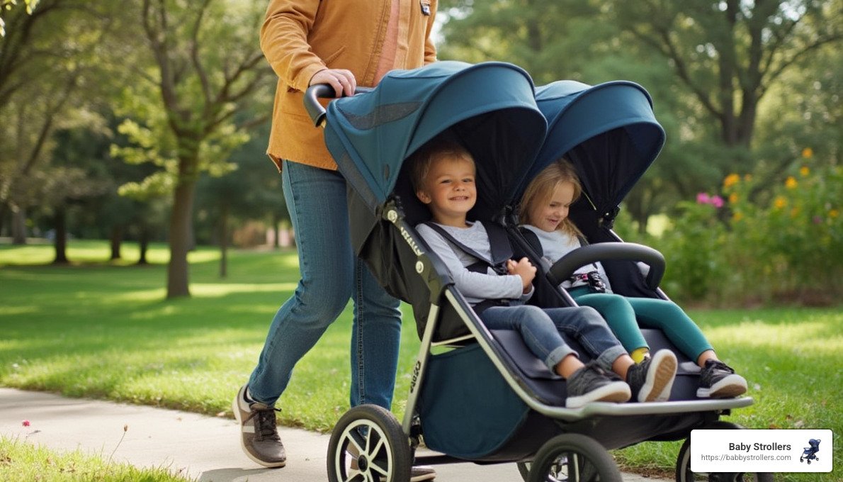 You are currently viewing Best Budget Double Strollers for Twice the Adventure