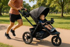 Read more about the article Storage Galore! Jogging Strollers That Hold It All