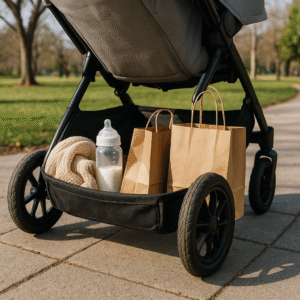 Read more about the article Under Pram Storage Baskets That’ll Carry Your Load