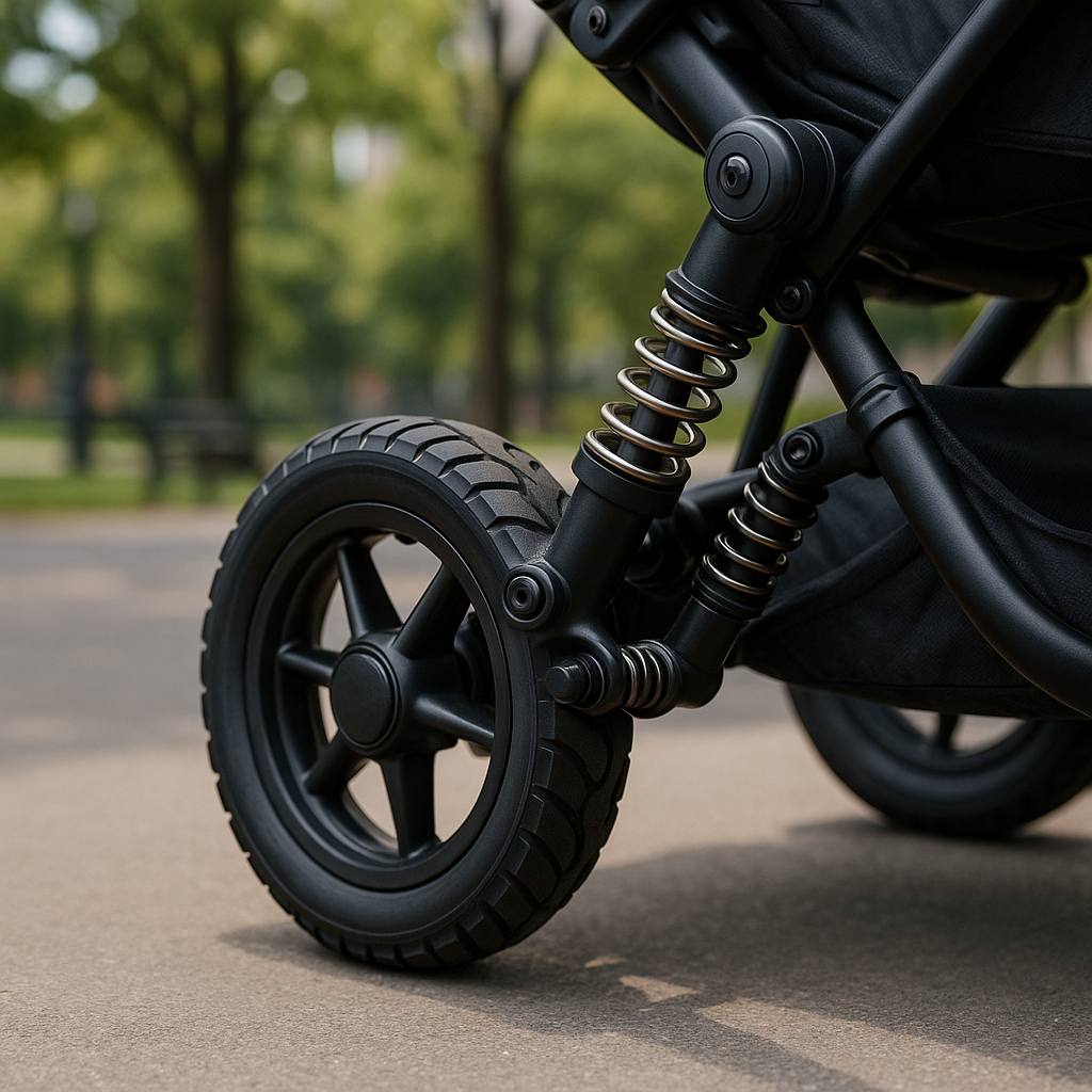 You are currently viewing Bumps Be Gone! Understanding Stroller Wheel Suspension