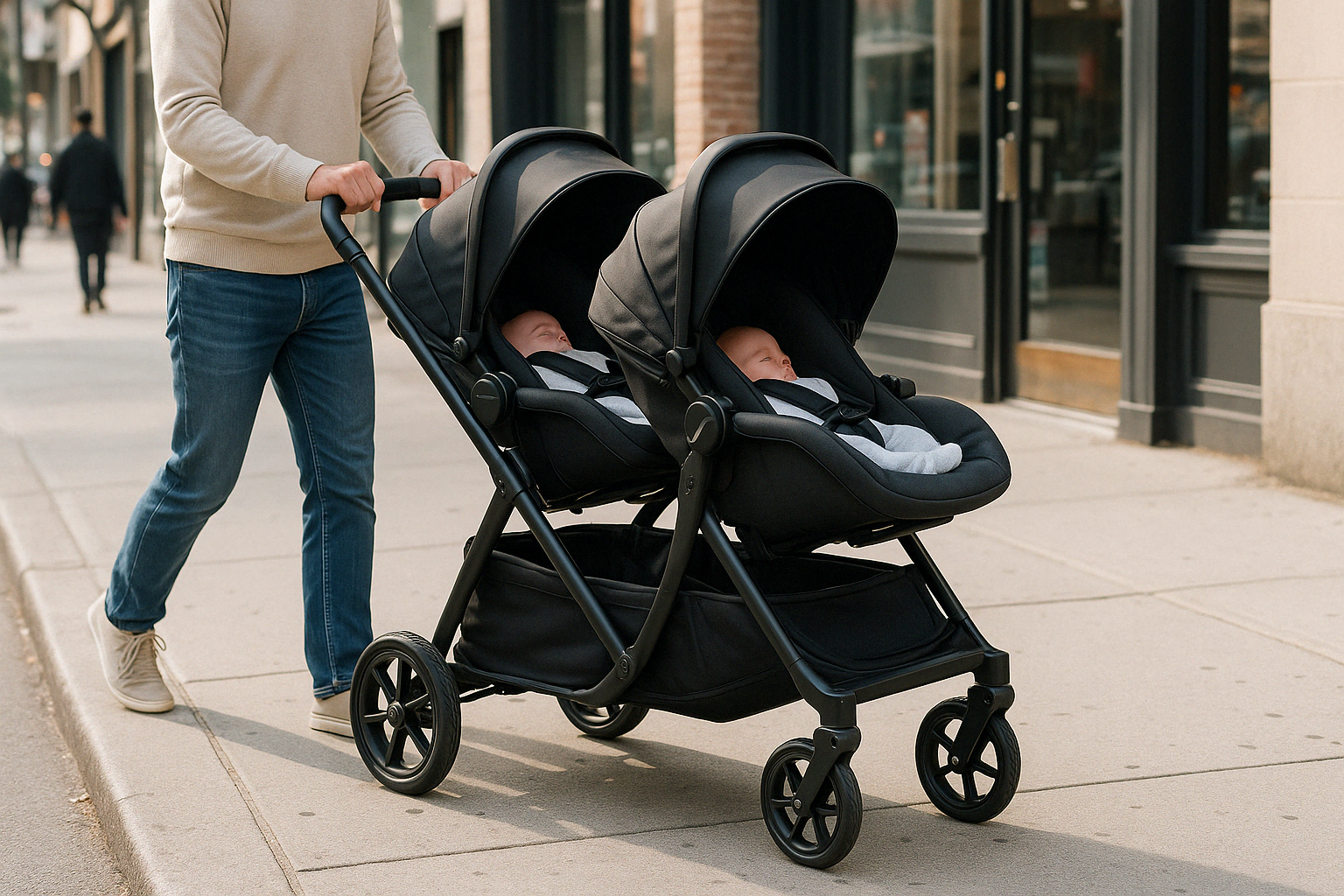 You are currently viewing Double Delight: Tandem Strollers Perfect for Newborn Twins