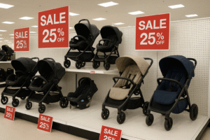 Read more about the article Wheel-y Good Deals: Travel System Strollers Currently on Sale
